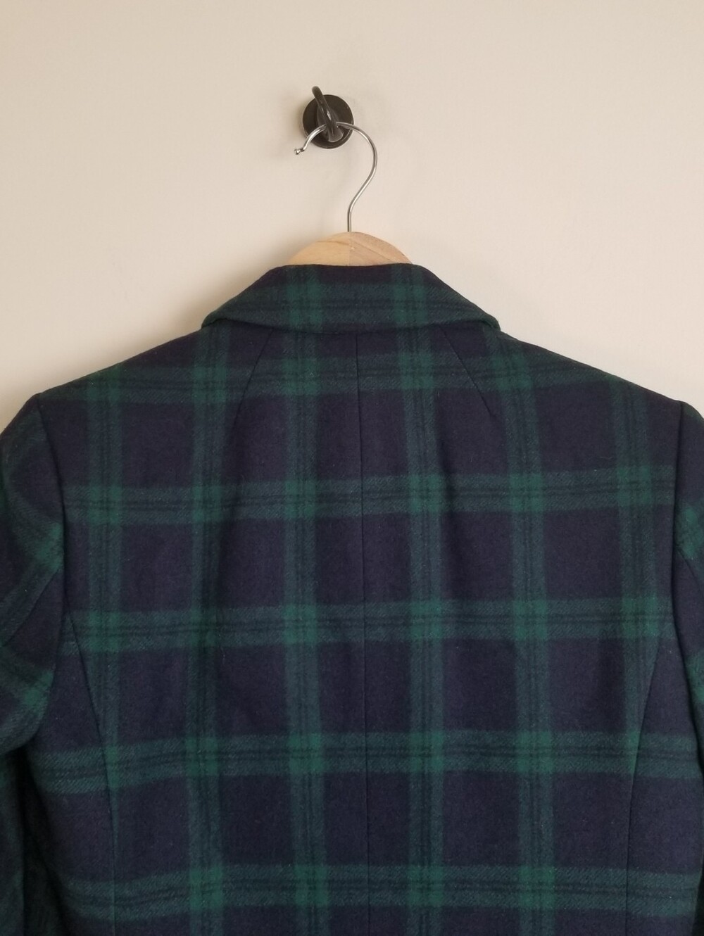 J Crew Wool Blend Plaid Schoolboy Blazer Size 0 NWT - Picture 4 of 9